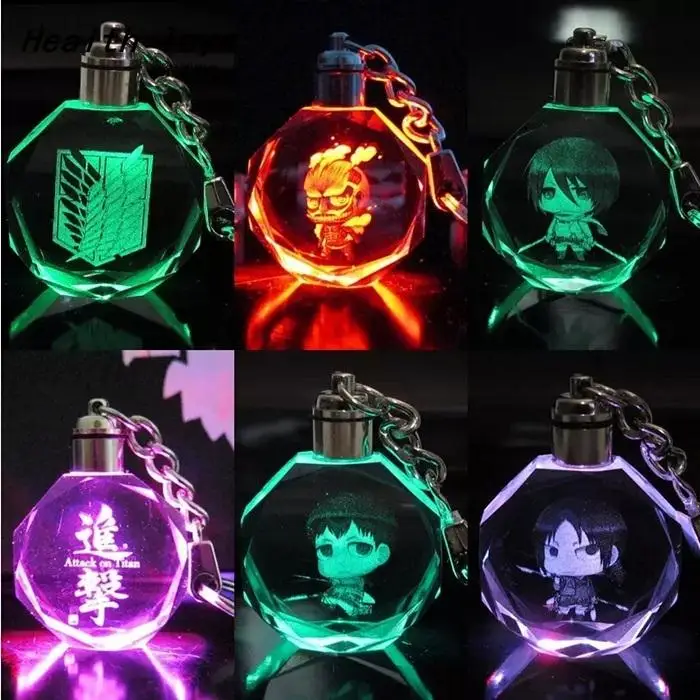Shingeki no Kyojin/Attack On Titan/AOT anime figures cartoon dolls keychain K9 crystal action geek game novelty toy
Shingeki no Kyojin/Attack On Titan/AOT anime figures cartoon dolls keychain K9 crystal action geek game novelty toy