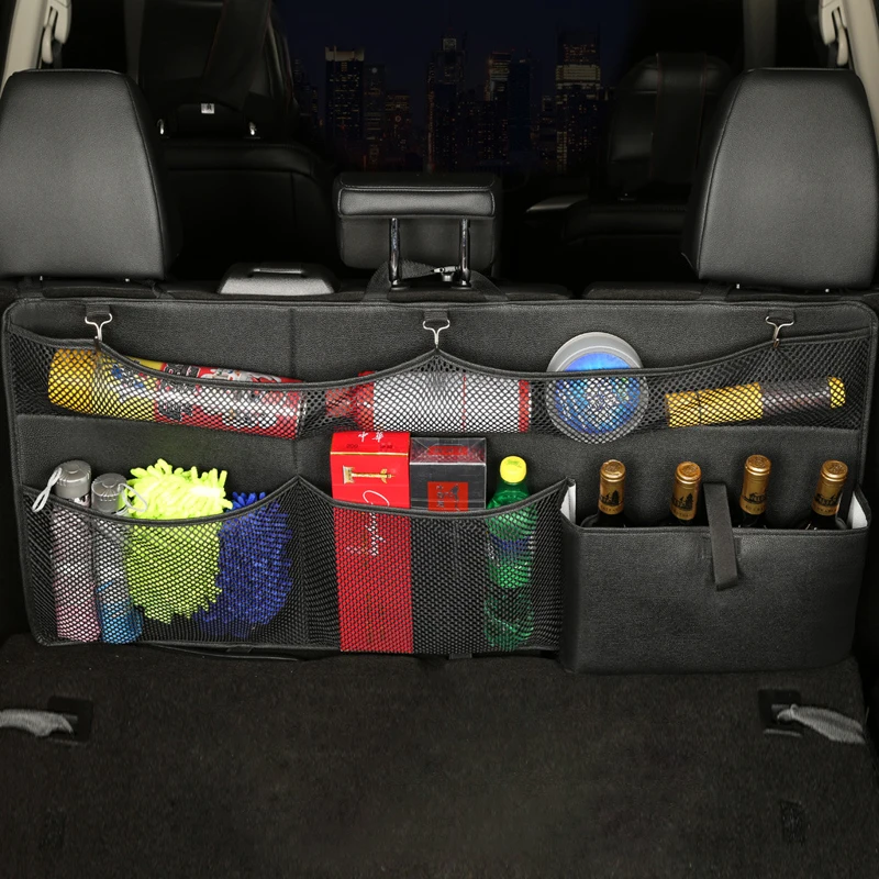 Car Trunk Storage Organizer Rear Seat Car multi-pockets Storage Bag Large Capacity Car Seat Storage Accessories
Car Trunk Storage Organizer Rear Seat Car multi-pockets Storage Bag Large Capacity Car Seat Storage Accessories