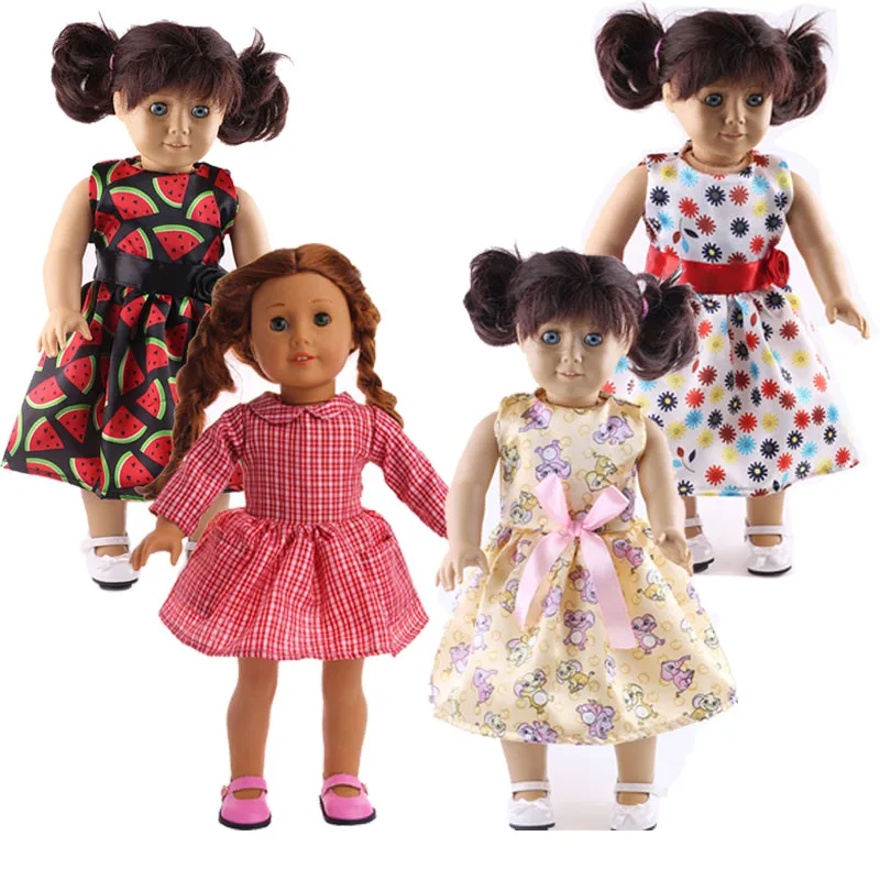 LUCKDOLL Fashion Summer New Dress for 18" American Dolls and 43cm Doll Toy Doll Accessories
LUCKDOLL Fashion Summer New Dress for 18" American Dolls and 43cm Doll Toy Doll Accessories