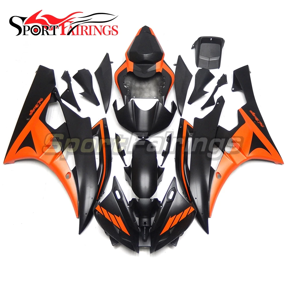 Full Fairings For Yamaha YZF 600 R6 06 07 YZF-R6 2006 2007 ABS Plastic Motorcycle Fairing Kit Cowling Matte Black Orange Carene
Full Fairings For Yamaha YZF 600 R6 06 07 YZF-R6 2006 2007 ABS Plastic Motorcycle Fairing Kit Cowling Matte Black Orange Carene