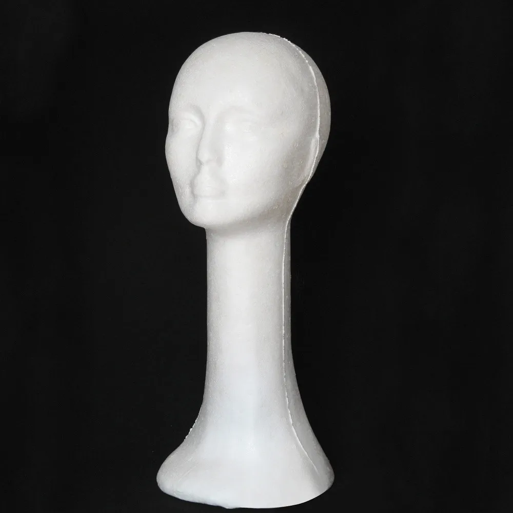 Mannequin Female Foam Long Neck Head Model Hair Hat Wig Stand Glasses Stand Display tete pour perruque
Mannequin Female Foam Long Neck Head Model Hair Hat Wig Stand Glasses Stand Display tete pour perruque