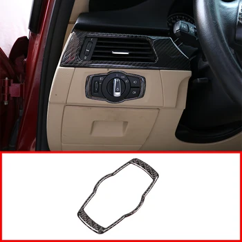 Real Carbon Fiber Style Car Headlight Switch Frame Trim For BMW E90 E92 3 Series 2005-2013 Car Accessories
Real Carbon Fiber Style Car Headlight Switch Frame Trim For BMW E90 E92 3 Series 2005-2013 Car Accessories
