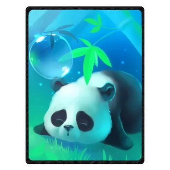 New Customized Soft Warm Blanket Coral Fleece Throw Travel Blankets Panda Printed Kids Baby Blanket
New Customized Soft Warm Blanket Coral Fleece Throw Travel Blankets Panda Printed Kids Baby Blanket