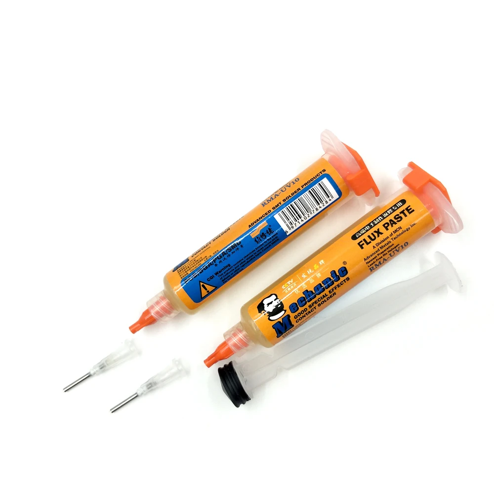 Паяльная флюсовая паста MECHANIC RMA-UV10, 2 шт., 10 куб. См, для пайки SMT, электроники, инструменты для сварки
Паяльная флюсовая паста MECHANIC RMA-UV10, 2 шт., 10 куб. См, для пайки SMT, электроники, инструменты для сварки