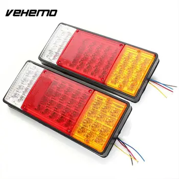 Vehemo 44led 2pcs Tail Lights Warning Lights Replacement Rear Lamps Reverse Lamps Automobile Super Bright Car
Vehemo 44led 2pcs Tail Lights Warning Lights Replacement Rear Lamps Reverse Lamps Automobile Super Bright Car