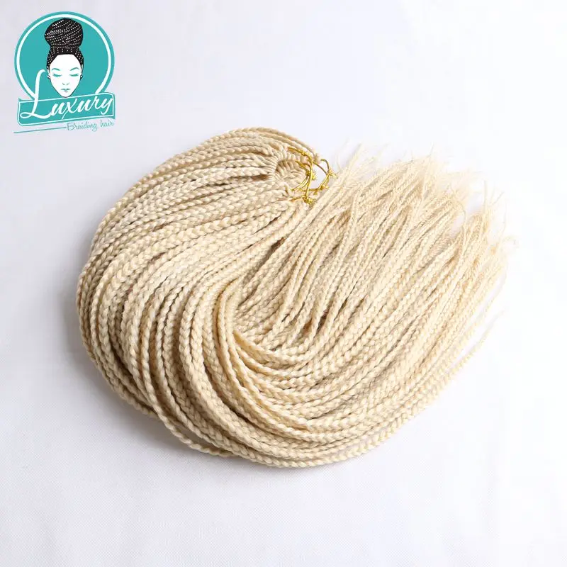 Luxury For Braiding Pre Looped Synthetic 24" 22Roots/pack 613# Blonde Grey Purple Ombre Crochet Box Braids
Luxury For Braiding Pre Looped Synthetic 24" 22Roots/pack 613# Blonde Grey Purple Ombre Crochet Box Braids