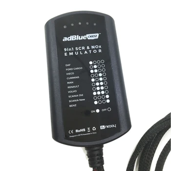 9 in1 AdblueObd2 Emulator Vehicle Urea Virtualizer Environmental Urea Simulator SCR&NOX A+Version Full Chip
9 in1 AdblueObd2 Emulator Vehicle Urea Virtualizer Environmental Urea Simulator SCR&NOX A+Version Full Chip