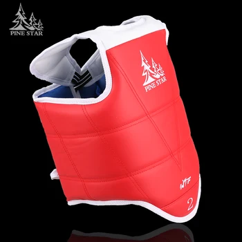 Pine Star Sang Moo WTF Taekwondo Solid Reversible chest Protector Guard Body Vest Protective guard for adult kids men women
Pine Star Sang Moo WTF Taekwondo Solid Reversible chest Protector Guard Body Vest Protective guard for adult kids men women