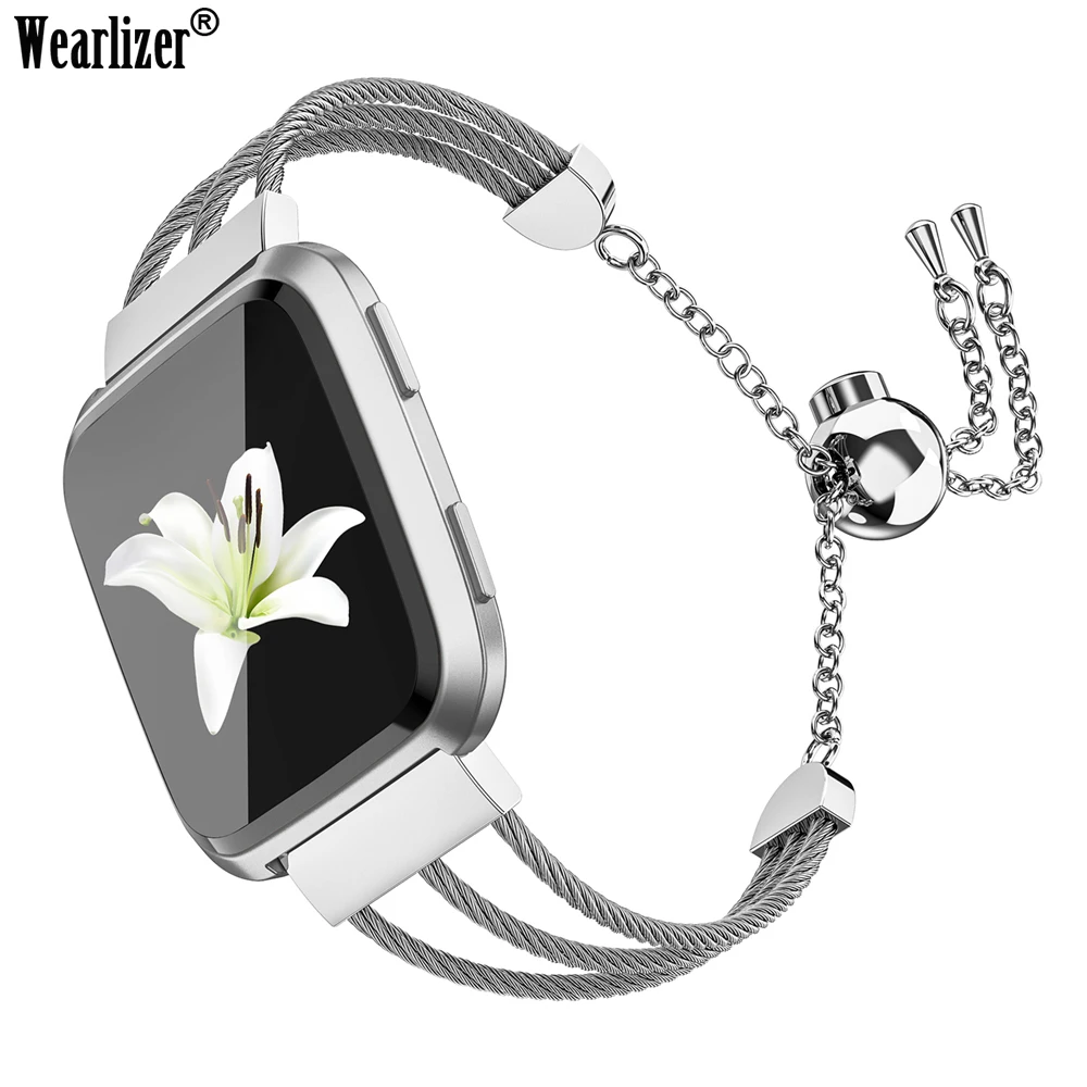 Hot Crystal Stainless Steel Watch Band for Fitbit Versa Wrist Bracelet Replacement Watchband for Fitbit Versa Strap Metal Belt
Hot Crystal Stainless Steel Watch Band for Fitbit Versa Wrist Bracelet Replacement Watchband for Fitbit Versa Strap Metal Belt