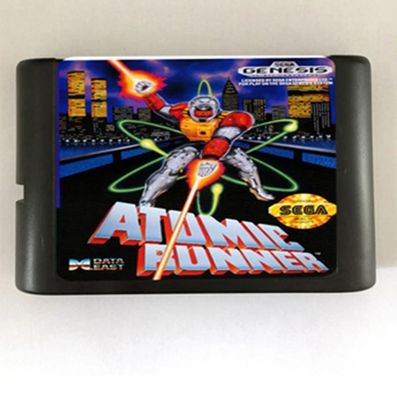 Atomic Runner Game Cartridge Newest 16 bit Game Card For Sega Mega Drive / Genesis System
Atomic Runner Game Cartridge Newest 16 bit Game Card For Sega Mega Drive / Genesis System