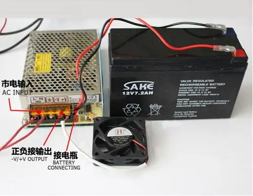 SC-120W-12 120W 12V universal AC UPS function monitor switching power supply input 110/220v battery charger output 13.8v
SC-120W-12 120W 12V universal AC UPS function monitor switching power supply input 110/220v battery charger output 13.8v