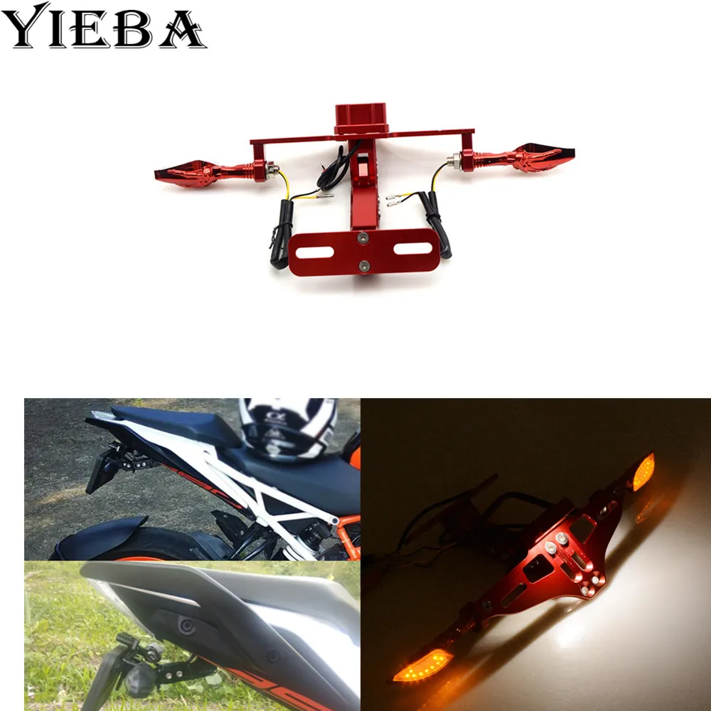 For Honda CB 599 919 400 CB600 HORNET CBR 600 F2 F3 F4 F4i Accessories Motorcycle License Plate Bracket Holder with turn light
For Honda CB 599 919 400 CB600 HORNET CBR 600 F2 F3 F4 F4i Accessories Motorcycle License Plate Bracket Holder with turn light