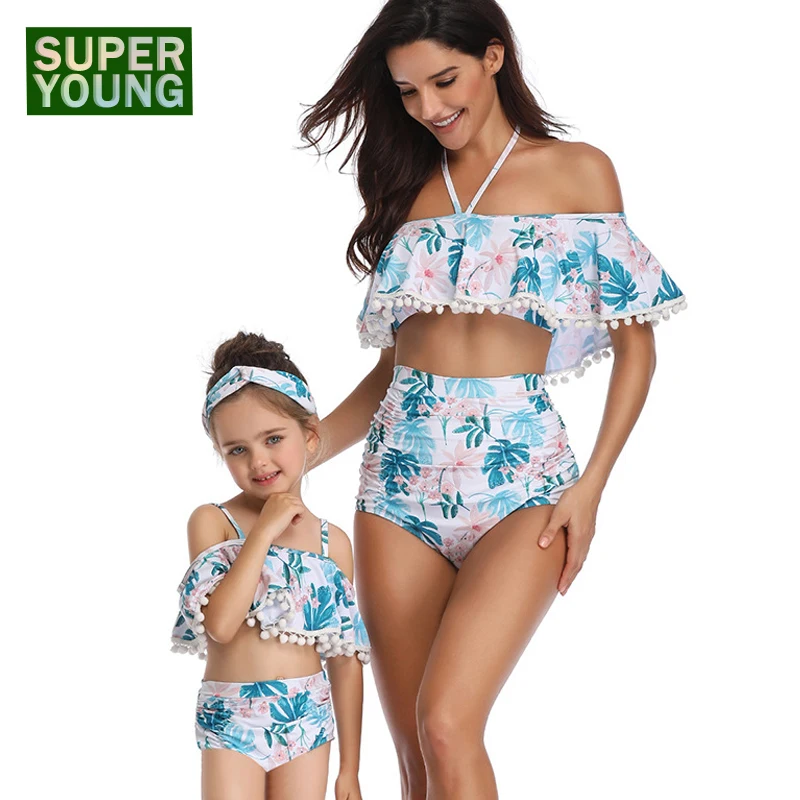 2019 Women Sexy High Waist Bikini Set Baby Girls Summer Beach Swimsuit Kids Children Swimwear Mom Daughter Biquini Swimming Suit
2019 Women Sexy High Waist Bikini Set Baby Girls Summer Beach Swimsuit Kids Children Swimwear Mom Daughter Biquini Swimming Suit