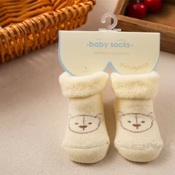 Cute 1 Pair Autumn Winter Pure Colorful Thick Cotton Terry Newborn Baby Warm Soft Socks Free Shipping
Cute 1 Pair Autumn Winter Pure Colorful Thick Cotton Terry Newborn Baby Warm Soft Socks Free Shipping