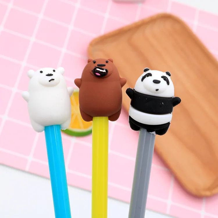 36 pc/lot Funny bear panda animal Gel ink pen/creative cartoon student office fountain water pen / signature pen
36 pc/lot Funny bear panda animal Gel ink pen/creative cartoon student office fountain water pen / signature pen