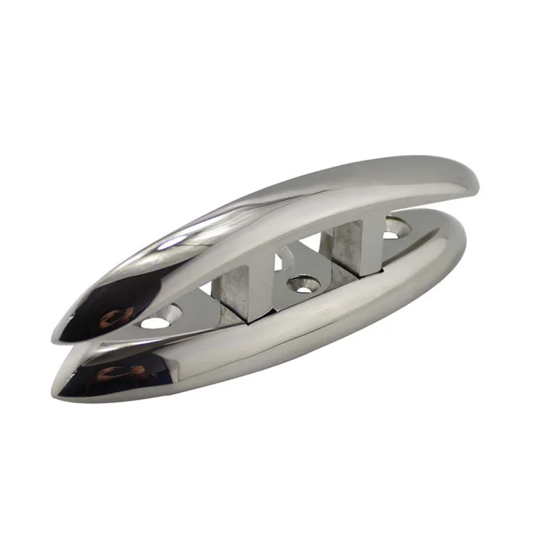 6 Inch Stainless Steel Marine Hardware Folding Cleat Silver Flip Up Cleat Base for Marine Boat Yacht Boat Accessories
6 Inch Stainless Steel Marine Hardware Folding Cleat Silver Flip Up Cleat Base for Marine Boat Yacht Boat Accessories