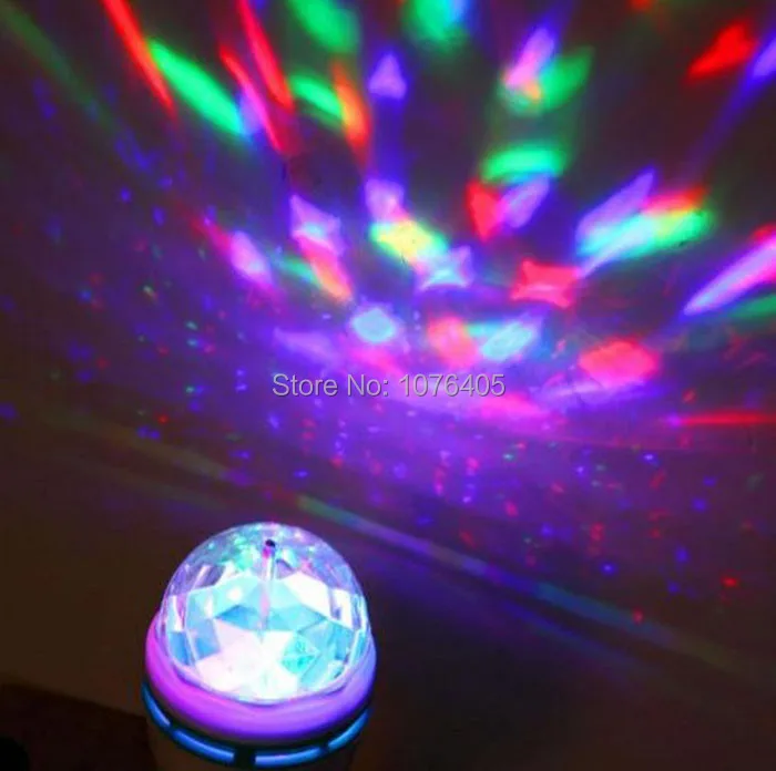3W E27 led bulb AC 85-260V RGB LED Rotating Stage Light Lamp Bulb Party Bar KTV wedding party flash light free shipping.
3W E27 led bulb AC 85-260V RGB LED Rotating Stage Light Lamp Bulb Party Bar KTV wedding party flash light free shipping.