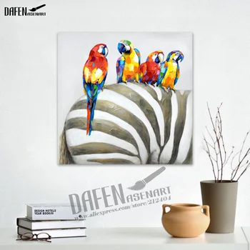 Happy Parrot 100% Handpainted Animal Oil Paintings Funny Cartoon Picture Paint on Canvas Modern Wall Art Home Decoration
Happy Parrot 100% Handpainted Animal Oil Paintings Funny Cartoon Picture Paint on Canvas Modern Wall Art Home Decoration