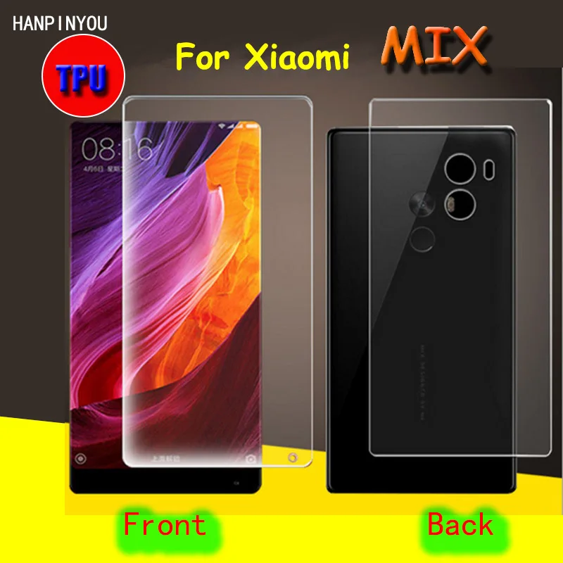 Front / Back Full Coverage Clear Soft TPU Film Screen Protector For Xiaomi Mi MIX 2 2S 3 Cover Curved Parts (Not Tempered Glass)
Front / Back Full Coverage Clear Soft TPU Film Screen Protector For Xiaomi Mi MIX 2 2S 3 Cover Curved Parts (Not Tempered Glass)