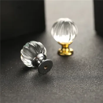 Door Handles Home Shoe Cabinet Wardrobe Cupboard Closet Transparent Pumpkin Crystal Glass Alloy Round Drawer Pulls Knobs YZ-2012
Door Handles Home Shoe Cabinet Wardrobe Cupboard Closet Transparent Pumpkin Crystal Glass Alloy Round Drawer Pulls Knobs YZ-2012