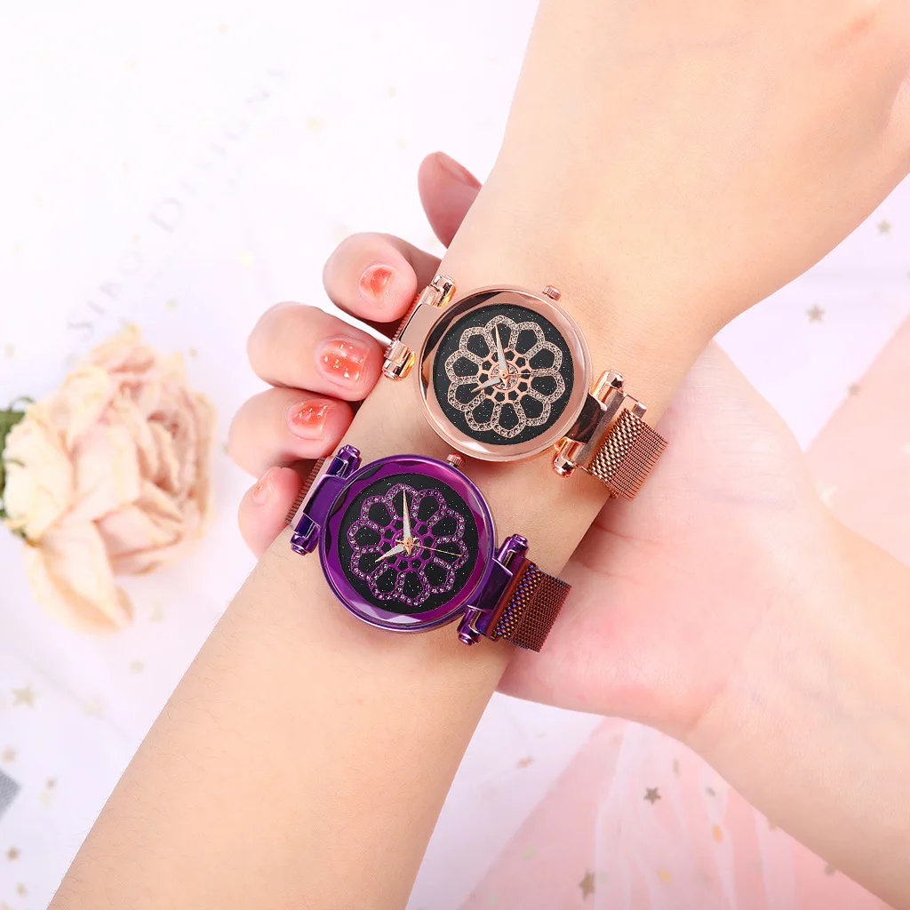 Flower Dial Ladies Watches Luxury Women Mesh Bracelet Wristwatches Female Quartz Clock Rose Gold Zegarek Damski Bayan Kol Saati
Flower Dial Ladies Watches Luxury Women Mesh Bracelet Wristwatches Female Quartz Clock Rose Gold Zegarek Damski Bayan Kol Saati