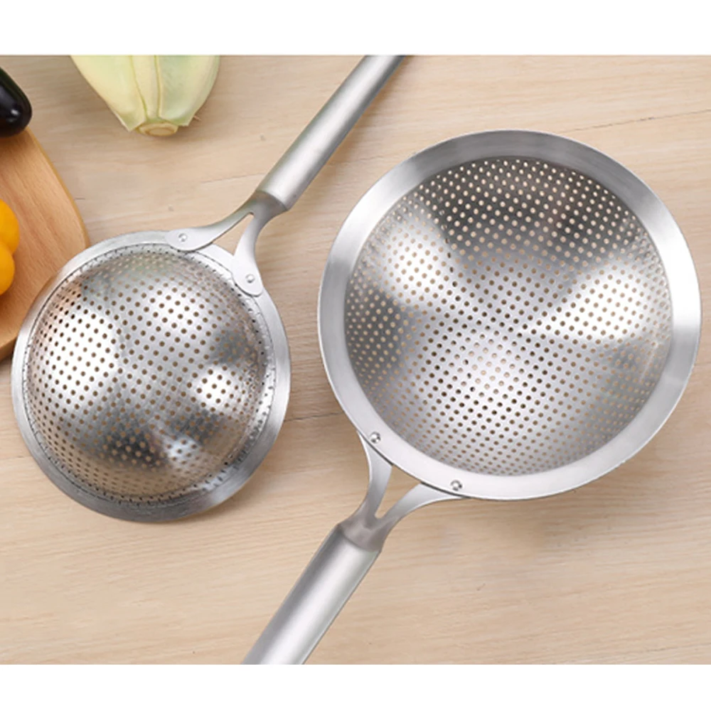 Stainless Steel Colander Household Fishing Noodles Dumplings Filter Kitchen Fried Mesh Sieve Cookware Kitchen Supplies
Stainless Steel Colander Household Fishing Noodles Dumplings Filter Kitchen Fried Mesh Sieve Cookware Kitchen Supplies