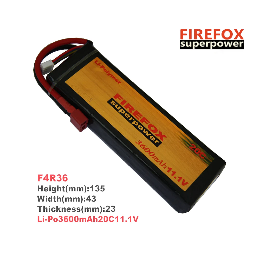 1 шт. 100% оригинальный FireFox 11,1 В 3600 мАч 20C Li Po AEG страйкбол RC батарея F4R36
1 шт. 100% оригинальный FireFox 11,1 В 3600 мАч 20C Li Po AEG страйкбол RC батарея F4R36