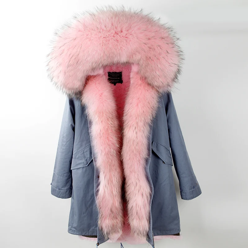 Europe New Women Parkas Mujer Coats 2018 Winter Super Detachable Real Raccoon Hair Entrance Guard Fur Warm Overcoat Jackets
Europe New Women Parkas Mujer Coats 2018 Winter Super Detachable Real Raccoon Hair Entrance Guard Fur Warm Overcoat Jackets