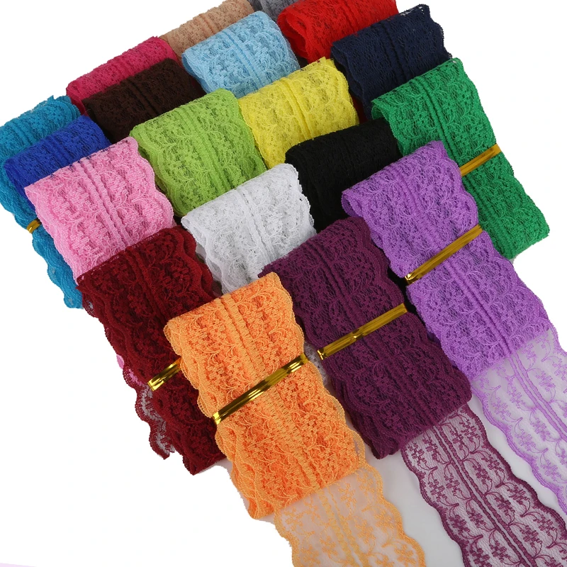 5Yards 45mm Lace Roll Spool Fabric Ribbon Netting Fabric Wedding Lace Decoration Trim Garment Apparel Tulle Roll Party Supplies
5Yards 45mm Lace Roll Spool Fabric Ribbon Netting Fabric Wedding Lace Decoration Trim Garment Apparel Tulle Roll Party Supplies