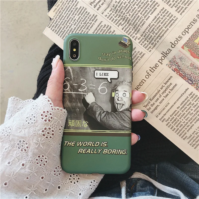 Funny pattern Phone Case For iphone XS Max XR X Case For iphone 6 6s 7 8 plus cover fashion Soft Cover Cartoon Cases Capa
Funny pattern Phone Case For iphone XS Max XR X Case For iphone 6 6s 7 8 plus cover fashion Soft Cover Cartoon Cases Capa