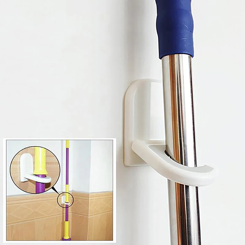 No Nails Strong Seamless Mop Hook Bathroom Hang Buckle multi-function Mop Broom Hook Household Cleaning Storage Rack
No Nails Strong Seamless Mop Hook Bathroom Hang Buckle multi-function Mop Broom Hook Household Cleaning Storage Rack
