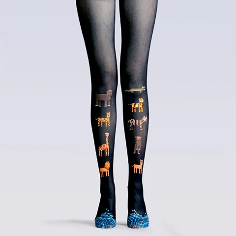 VP Unique stockings black Animal lion zebra pattern Tights High-quality Silk stockings 1 order=1pc
VP Unique stockings black Animal lion zebra pattern Tights High-quality Silk stockings 1 order=1pc