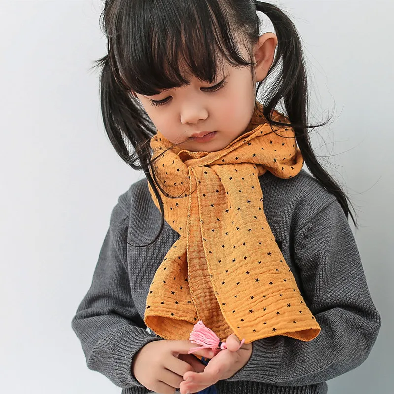 Fashion Kids Scarves Unisex Girls Boys Soft Scarf for Baby Children Shawl Wraps Cotton Blend Cute Polka Dot Print Tassels Scarf
Fashion Kids Scarves Unisex Girls Boys Soft Scarf for Baby Children Shawl Wraps Cotton Blend Cute Polka Dot Print Tassels Scarf