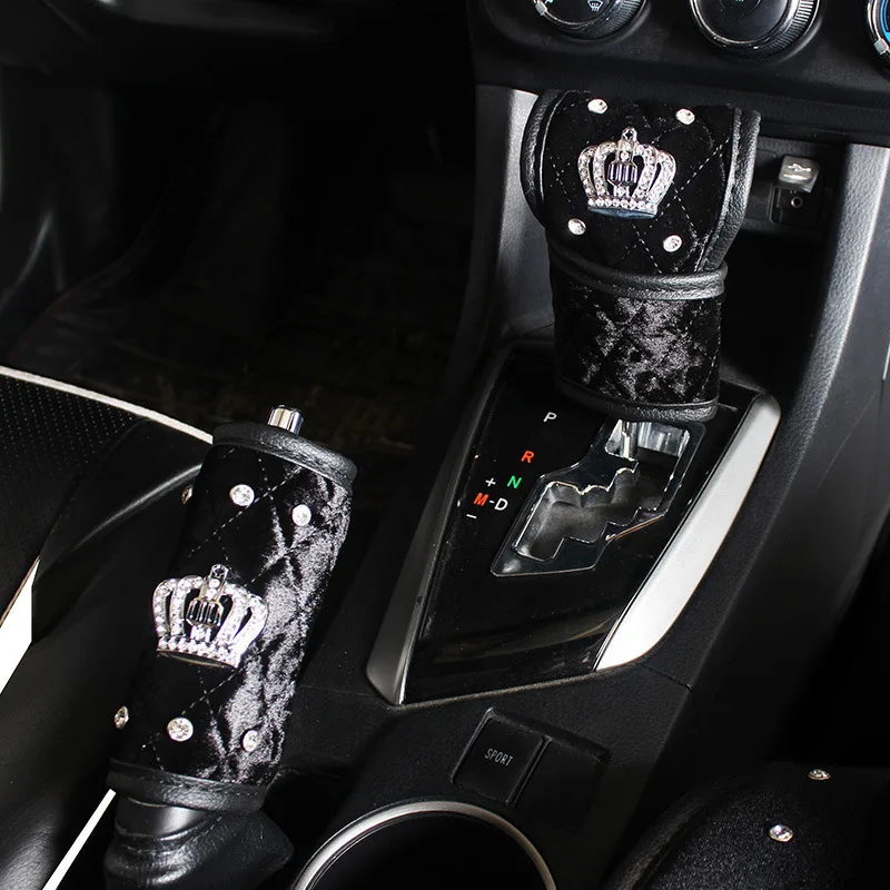 Bling Bling Car Gear Shift Cover Crystal Soft Plush Crown Decor Car Accessories Handbrake Cover Seatbelt Cover Door Handle Cover
Bling Bling Car Gear Shift Cover Crystal Soft Plush Crown Decor Car Accessories Handbrake Cover Seatbelt Cover Door Handle Cover
