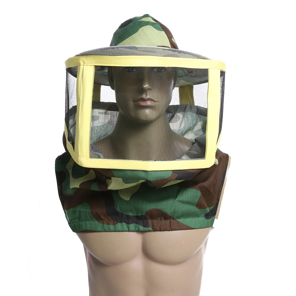 Camouflage Beekeeping Hat Beekeeper Hat Mosquito Bee Net Veil Full Face Neck Cover Outdoor Bug Mesh Mask Head Protective Cap
Camouflage Beekeeping Hat Beekeeper Hat Mosquito Bee Net Veil Full Face Neck Cover Outdoor Bug Mesh Mask Head Protective Cap