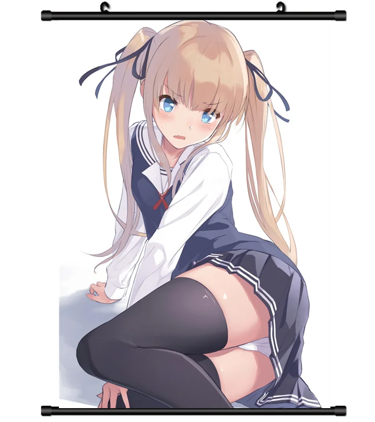 Аниме постер Saenai Heroine No Sodatekata Sawamura Spencer Eriri настенный прокрутка 60x90cm | Дом и сад