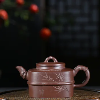 Ore Ink For Imprinting Of Seals Square Kettle Infusion Of Tea Preserve One's Health Kettle Kungfu Online Teapot Tea Set Gift
Ore Ink For Imprinting Of Seals Square Kettle Infusion Of Tea Preserve One's Health Kettle Kungfu Online Teapot Tea Set Gift