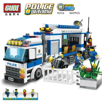 9316 407pcs SWAT/Police Constructor Model Kit Blocks Compatible LEGO Bricks Toys for Boys Girls Children Modeling
9316 407pcs SWAT/Police Constructor Model Kit Blocks Compatible LEGO Bricks Toys for Boys Girls Children Modeling