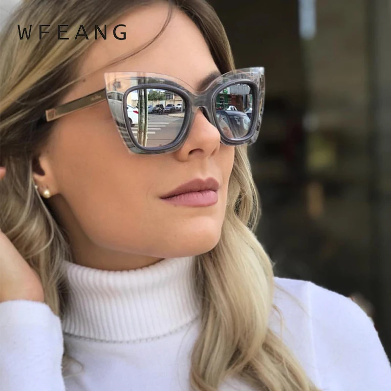 WFEANG brand Sunglasses Women Vintage Cat Eye Sunglass Retro Women's Glasses UV Protection Sun Glasses Ladies Cateye Eyeglasses
WFEANG brand Sunglasses Women Vintage Cat Eye Sunglass Retro Women's Glasses UV Protection Sun Glasses Ladies Cateye Eyeglasses