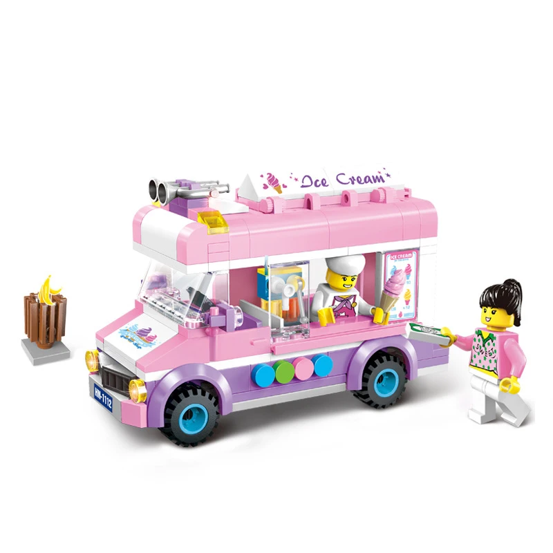 213pcs Children's building blocks toy Compatible Legoingly city girls Mobile ice cream truck DIY figures Bricks gifts
213pcs Children's building blocks toy Compatible Legoingly city girls Mobile ice cream truck DIY figures Bricks gifts