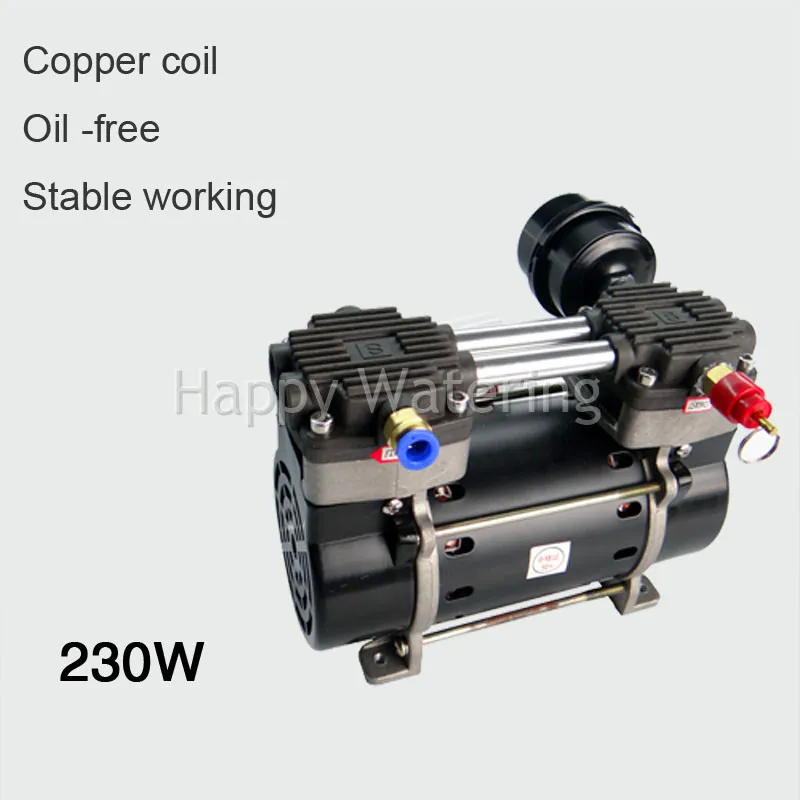 Quiet High Quality 230W Oilless Air Compressor 220V/110V 0.8Mpa Max Pressure 48L/MIN Air Pump
Quiet High Quality 230W Oilless Air Compressor 220V/110V 0.8Mpa Max Pressure 48L/MIN Air Pump