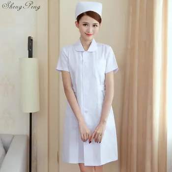 Medical clothing women Medical gown Lab coat White coat Clothes for doctors Summer and Spring Q438
Medical clothing women Medical gown Lab coat White coat Clothes for doctors Summer and Spring Q438