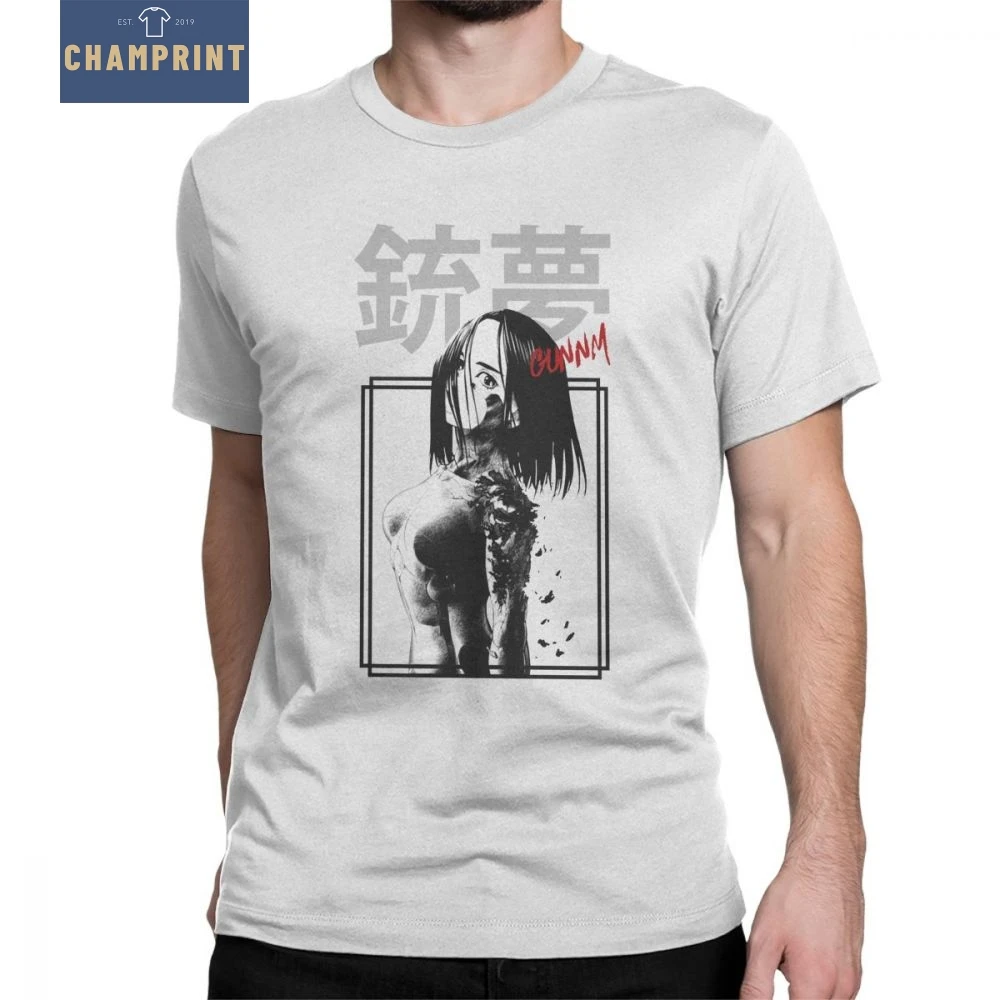 Battle Angel Alita Gunnm Comic Movie Anime T-Shirt Man Short Sleeved Vintage Tees Round Neck Cotton Clothes Large Size T Shirt
Battle Angel Alita Gunnm Comic Movie Anime T-Shirt Man Short Sleeved Vintage Tees Round Neck Cotton Clothes Large Size T Shirt