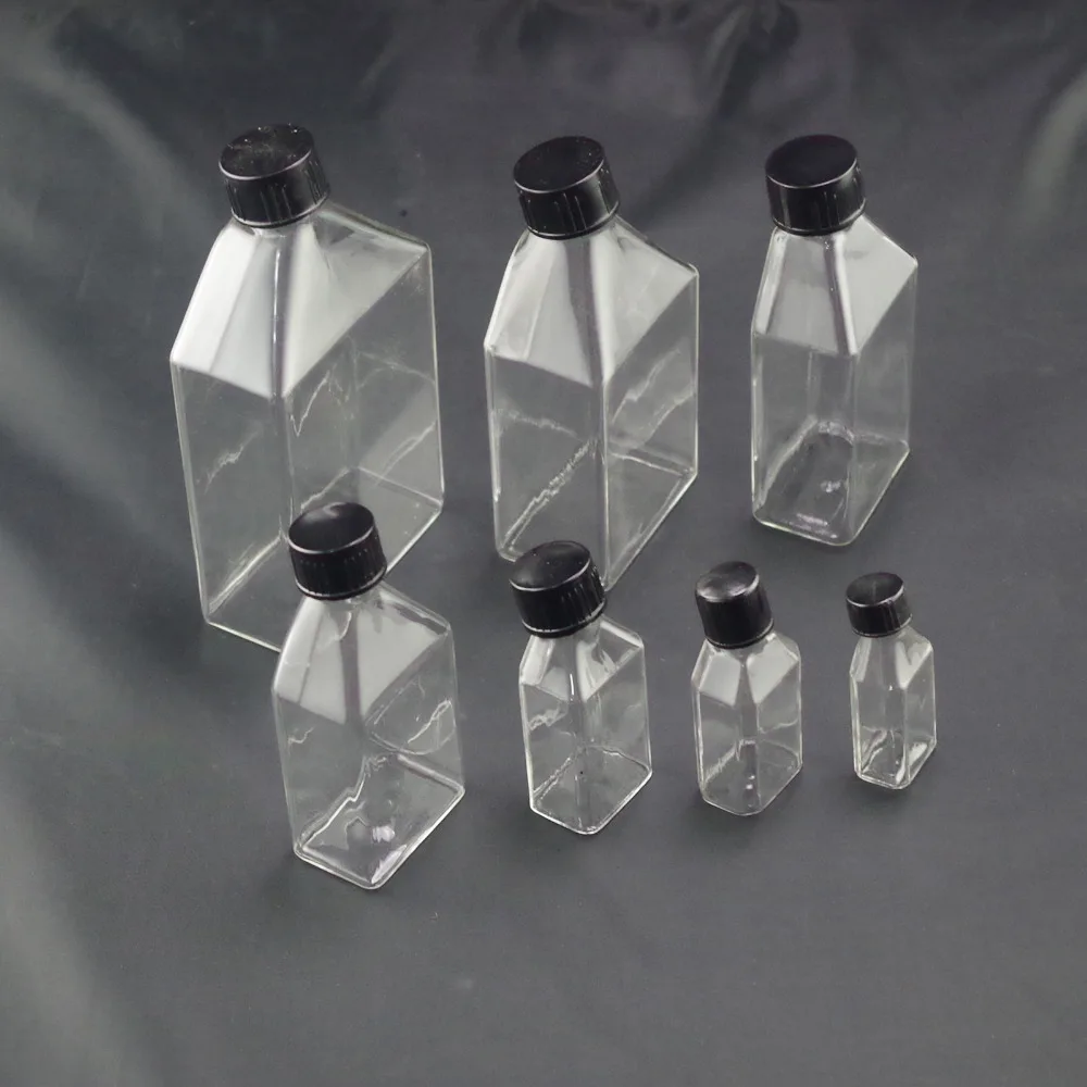10ml 15ml 25ml 50ml 100ml 150ml 200ml 250ml 500ml Tissue Culture Flask Cell Culture Flask With Bevel Screw Cap
10ml 15ml 25ml 50ml 100ml 150ml 200ml 250ml 500ml Tissue Culture Flask Cell Culture Flask With Bevel Screw Cap
