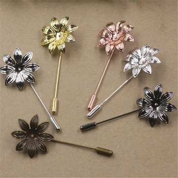 20 PCS Fashion 29mm Metal Copper Flowers Lapel Pin Handmade Boutonniere Stick Brooch Pin For Jewelry Making
20 PCS Fashion 29mm Metal Copper Flowers Lapel Pin Handmade Boutonniere Stick Brooch Pin For Jewelry Making