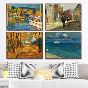 Home Decoration Art Wall Pictures for Living Room Poster Print Canvas Printings Paintingsn Russian Wassily Kandinsky Landscape
Home Decoration Art Wall Pictures for Living Room Poster Print Canvas Printings Paintingsn Russian Wassily Kandinsky Landscape