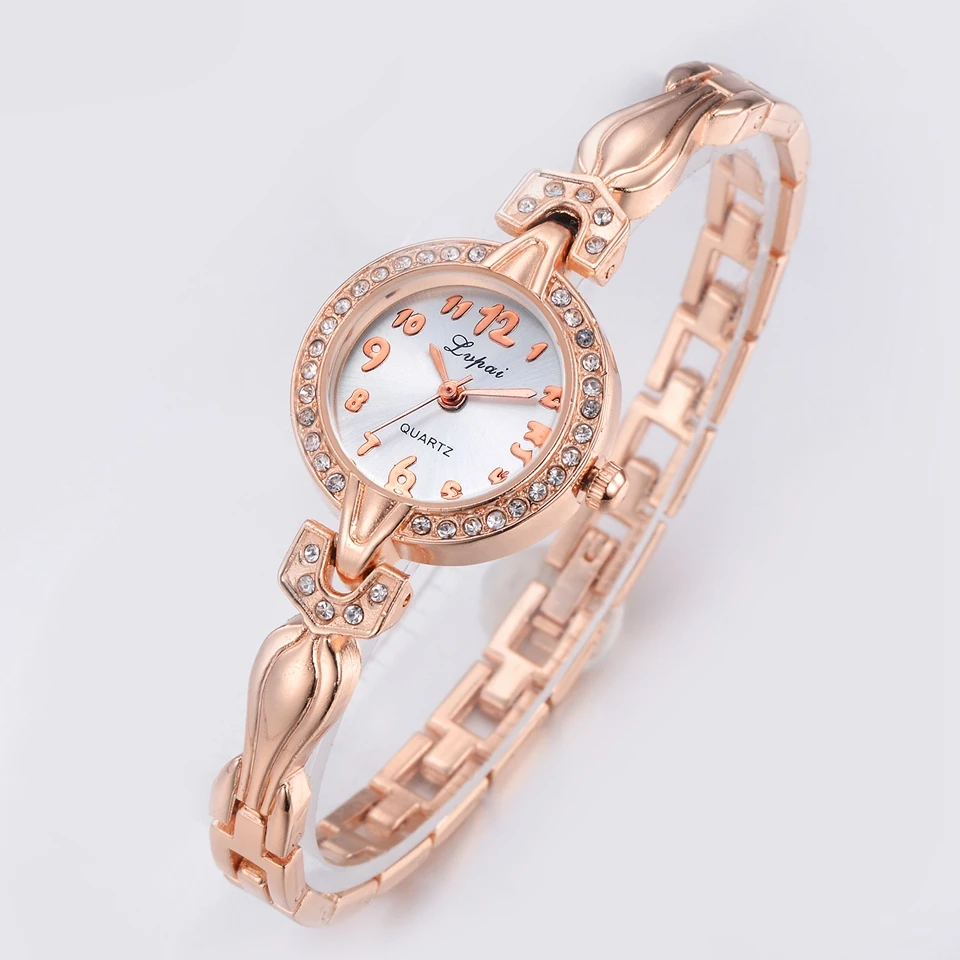 Fashion Brand Lvpai Watch Women Diamond Column Case Bracelet Alloy Ladies Quartz Wristwatch Luxury Gold Chain Strap Dress Clock
Fashion Brand Lvpai Watch Women Diamond Column Case Bracelet Alloy Ladies Quartz Wristwatch Luxury Gold Chain Strap Dress Clock