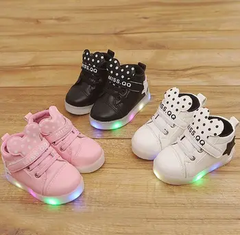 2018 Christmas gifts! High Quality Soft Bottom Casual Non-slip Running Shoes cute Fluorescent baby Shoes
2018 Christmas gifts! High Quality Soft Bottom Casual Non-slip Running Shoes cute Fluorescent baby Shoes