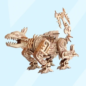 Candice guo 3D wooden puzzle building model wood toy science fiction series ravage robot dog woodcraft construction kit gift 1pc
Candice guo 3D wooden puzzle building model wood toy science fiction series ravage robot dog woodcraft construction kit gift 1pc