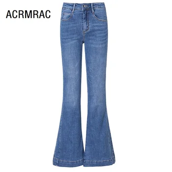 Women jeans Slim spring Autumn Boot Cut Pants elastic force High waist Solid color Full Length jeans Woman
Women jeans Slim spring Autumn Boot Cut Pants elastic force High waist Solid color Full Length jeans Woman